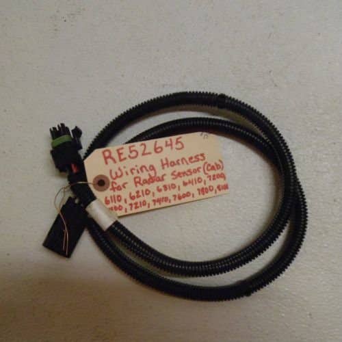 Used Radar Sensor Wiring Harness fits John Deere 6110 6210 6310 6410 7210 7410 7510 8430 8100 8200 8300 8400 7710 7810 8120 8220 8320 8420 RE52645