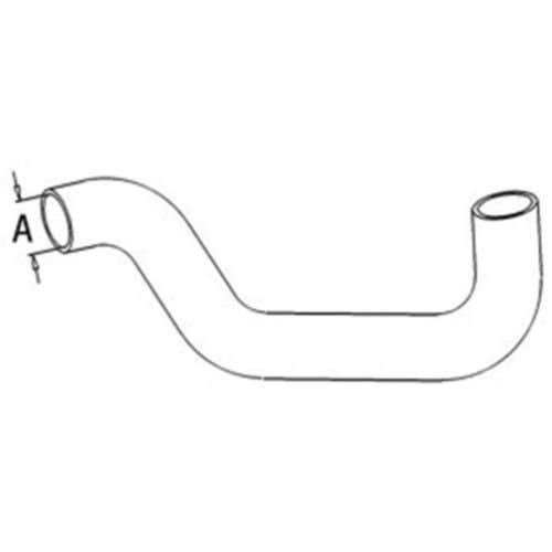 159674 | Radiator Hose - Lower | Ford 5640 6640 7740 8240 8340 |  | F0NN8286AB