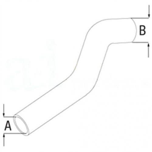 159491 | Radiator Hose - Upper | Massey Ferguson 20C 20C 30B 30B 30D 235 245 |  | 533996M1