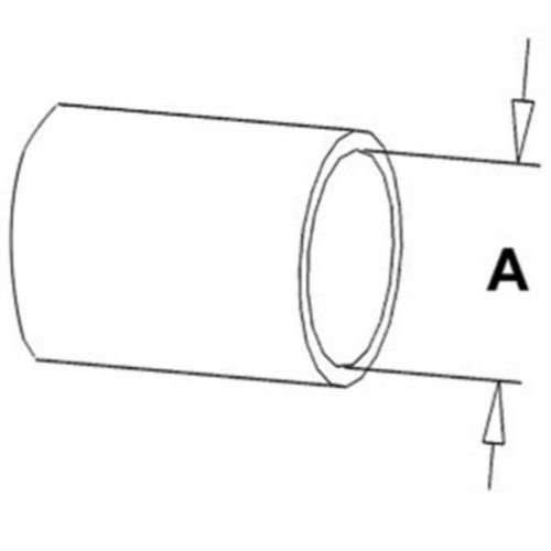 159582 | Radiator Hose - Water Pump Outlet | Massey Ferguson 2775 2805 |  | 742999M1