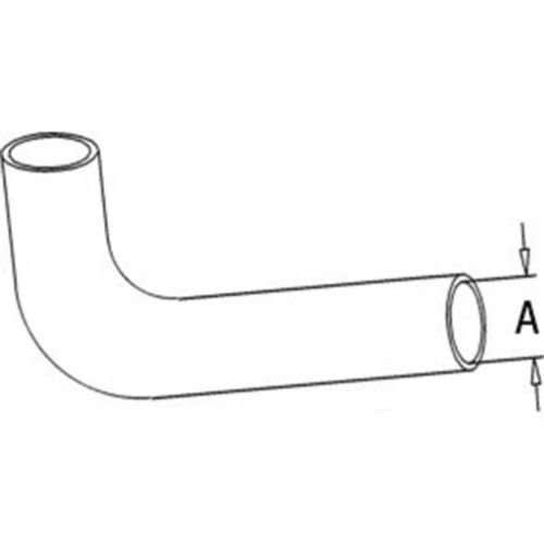 159669 | Radiator Hose With Spigot - Upper | Ford 3230 3430 3930 4130 4630 |  | E9NN8260AA