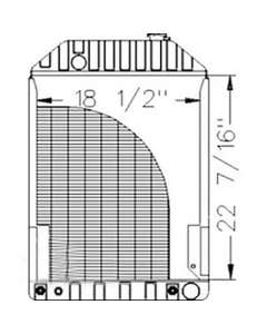 119603 | Radiator | Ford 7810S | | 82980245