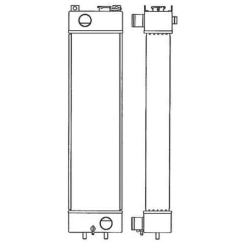 Radiator fits Komatsu PC128US-3 22B-03-12112 Radiator fits Komatsu PC128US-3 22B-03-12112