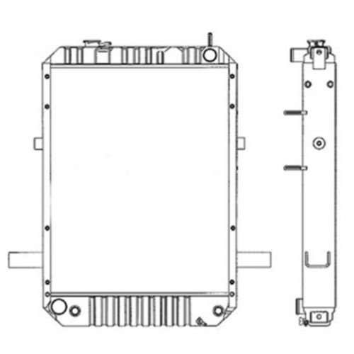 Radiator fits Komatsu WA150-3 417-32-1211 Radiator fits Komatsu WA150-3 417-32-1211