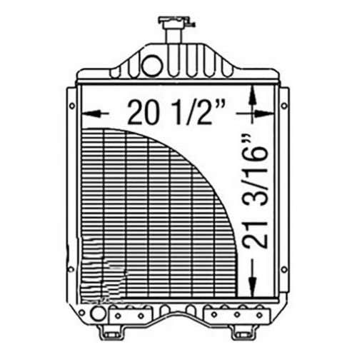 118679 | Radiator | Kubota M8950 M8970 M9580 |  | 15484-72060 | 3F820-72060