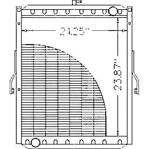114564 | Radiator | Ford 555 555 575 655 675 675 | New Holland LB75 LB75 LB75CP LB75CP |  | 85802859