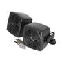 157185 | Radio Speakers in Weatherproof Black Housings | 4" | Set of 2 | 157185 | Radio Speakers in Weatherproof Black Housings | 4" | Set of 2 |