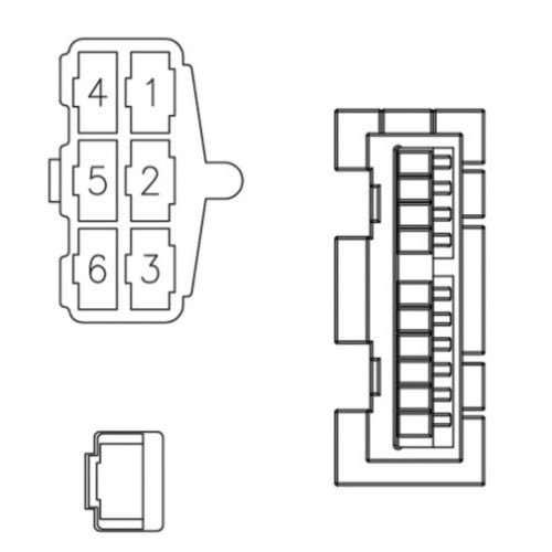 157345 | Radio Wiring Harness | New | Case IH | Case IH MX110 MX120 MX180 MX200 |