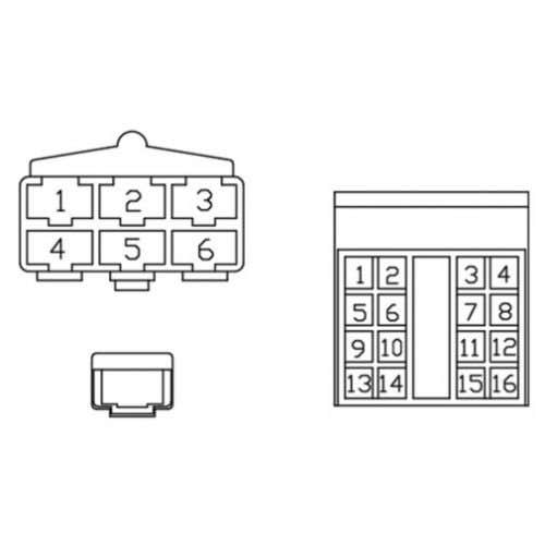 157343 | Radio Wiring Harness | New | Case IH | New Holland | Case IH CX50 CX60 CX70 CX80 CX90 JX65 JX80 JX95 JX1100U MXM120 MXM130 MXM140 MXM155 MXM175 MXM190 | New Holland TG210 TG215 TG230 TG245 TG255 TG275 TG285 TG305 TJ275 TJ280 TJ325 TJ330 TJ375 |