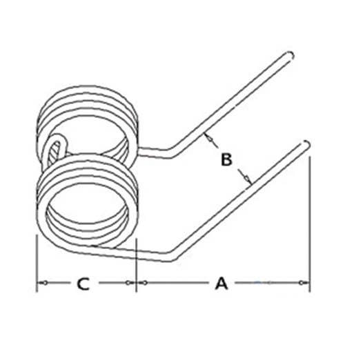 152396 | Rake Tooth - Spring Type | teeth | Farmhand F-76 | New Idea 404 |  | 491478R1 | 2117RH | 400341 | L2117R
