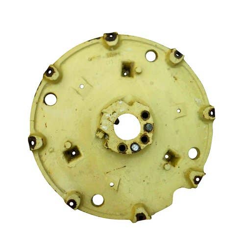 497951 | Rear Cast Wheel Center Plate | John Deere 2555 2755 2840 2940 2950 2955 3030 3040 3055 3130 3140 6110 6120 6200 6210 6220 6300 6310 6320 6400 6410 6410 6410L 6420 6500 6500 |  | L31681