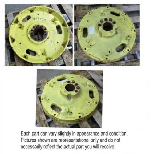 497925 | Rear Cast Wheel | John Deere 4000 4020 4040 4050 4230 4240 4250 4320 4430 4440 4450 7020 7520 8430 8630 |  | R34680