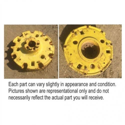 497561 | Rear Cast Wheel | John Deere 1020 1030 1120 1130 1520 1630 1640 1830 2020 2020 2030 2040 2120 2130 2140 2350 2355 2440 2550 2555 2630 2640 2750 |  | T22817