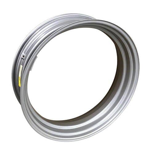 178554 | Rear Deep Well Rim - 10" x 38" | Silver | Case SC | International | Farmall | IH H M Super H Super M 300 400 | Minneapolis Moline U |