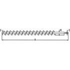 418178 | Rear Grain Tank Cross Auger | John Deere 6620 6622 | | AH114715 | LAJA66202