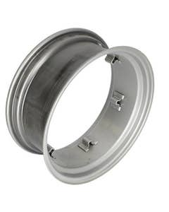 111895 | Rear Rim - 10" x 24" 6 Loop | Silver Mist | Clamp |