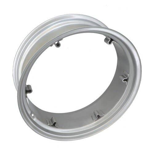 103719 | Rear Rim - 10" x 28" | 6 Loop | Silver | Clamp | Allis Chalmers RC WC WD | Case IH 385 395 485 495 | David Brown 770 |  | 721299 | G12002 | K67624 | C0NN1050F | 361700R91 | AL16002 | 180863M91 | 10A7239 | 670935A | Z317 | NCA1020B | T21741