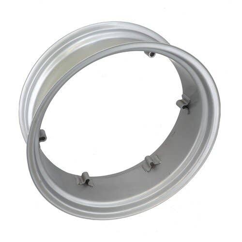 103719 | Rear Rim - 10" x 28" | 6 Loop | Silver | Clamp | Allis Chalmers RC WC WD | Case IH 385 395 485 495 | David Brown 770 |  | 721299 | G12002 | K67624 | C0NN1050F | 361700R91 | AL16002 | 180863M91 | 10A7239 | 670935A | Z317 | NCA1020B | T21741