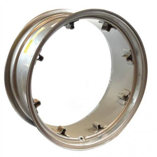 110531 | Rear Rim - 12" x 28" | 8 Loop | Silver Mist | Clamps |