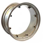 110531 | Rear Rim - 12" x 28" | 8 Loop | Silver Mist | Clamps |