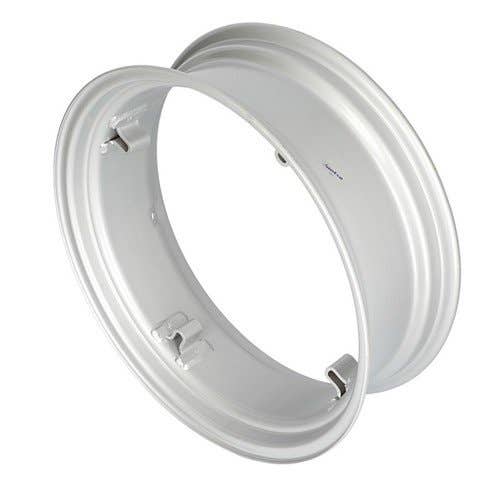 103715 | Rear Rim - 8" x 24" Rectangular 4 Loop Style | Silver | Clamps | Allis Chalmers B C IB | International | Farmall | IH A B Super A 100 130 140 140 240 240 404 |