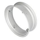 103715 | Rear Rim - 8" x 24" Rectangular 4 Loop Style | Silver | Clamps | Allis Chalmers B C IB | International | Farmall | IH A B Super A 100 130 140 140 240 240 404 |