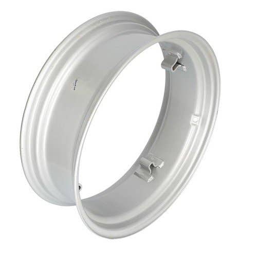 103715 | Rear Rim - 8" x 24" Rectangular 4 Loop Style | Silver | Clamps | Allis Chalmers B C IB | International | Farmall | IH A B Super A 100 130 140 140 240 240 404 |