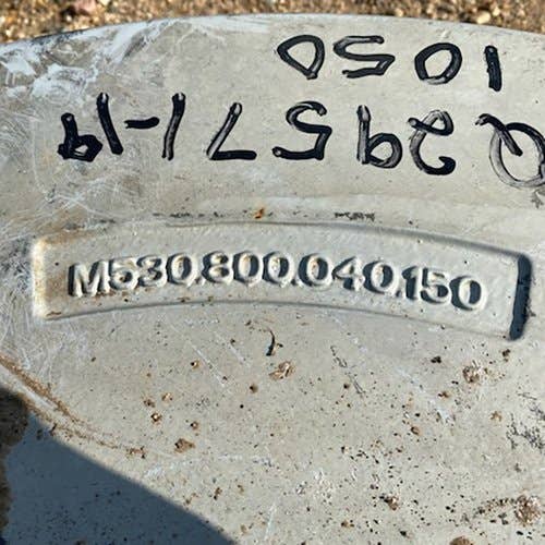 444187 | Rear Wheel Weight  - 2750 lbs | Challenger 1038 1042 1050 | Fendt 1050 Vario |  | 72627777 | 72627777 | M530.800.040.150