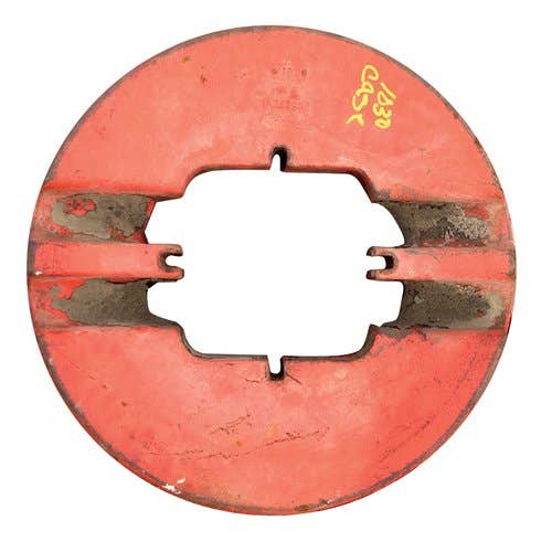 Used Rear Wheel Weight fits Case IH 1896 2096 2294 2394 2594 3294 3394 3594 fits Case 1896 2090 2094 2096 2290 2294 2390 2394 2590 2594 3294 A34797