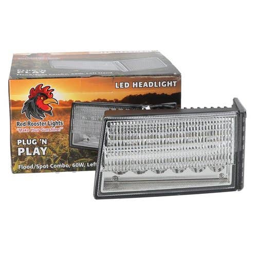 169466 | Red Rooster® LED Headlight | Case IH C50 C60 C70 C80 C90 C100 CX50 CX60 CX70 CX80 CX90 CX100 395 495 695 895 995 3220 3230 4210 4230 4240 5120 5130 5140 5220 5230 5240 5250 |  | 1964881C2