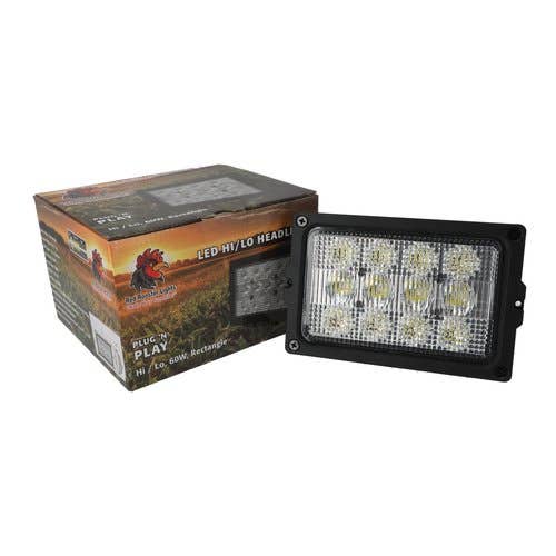169597 | Red Rooster® LED Hi/Lo Headlight | 4" x 6" | Macdon 9350 |  | 110268