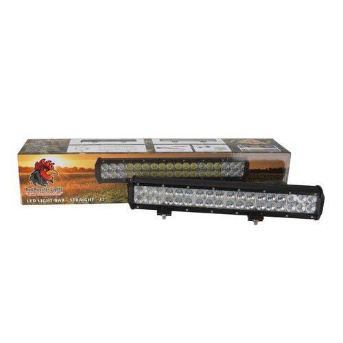 160593 | Red Rooster® LED Light Bar - Straight - 17" - Flood / Spot Combo Beam - 108W |