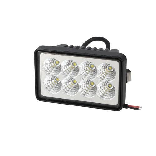 169504 | Red Rooster® LED Skid Steer Headlight - Flood | 40W | Rectangular | Case 40XT 60XT 70XT 75XT 85XT 90XT 95XT 410 420 420CT 430 435 440 440CT 445 |  | 222004A2 | KV26918 | 9844417 | KV13708 | KV13709 | AT345169 | 9844418 | 86501306 | 86533428