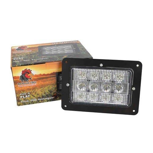 169422 | Red Rooster® LED Tractor Headlight | International | Farmall | IH 3088 3288 3488 3688 5088 5288 5488 |  | 131227C92