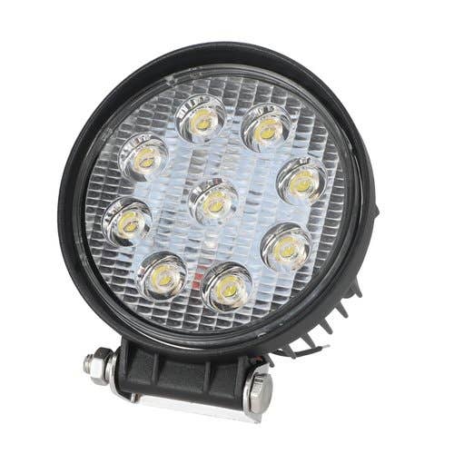 127075 | Red Rooster® LED Work Light - 27W | 4.33" Round | Flood Beam |