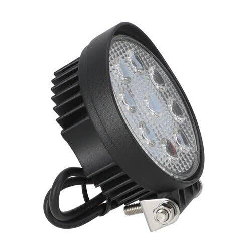 127075 | Red Rooster® LED Work Light - 27W | 4.33" Round | Flood Beam |