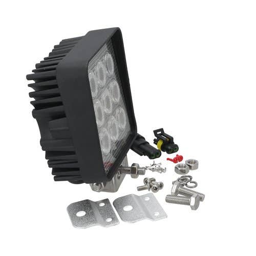 127072 | Red Rooster® LED Work Light - 27W | Square | Flood Beam |
