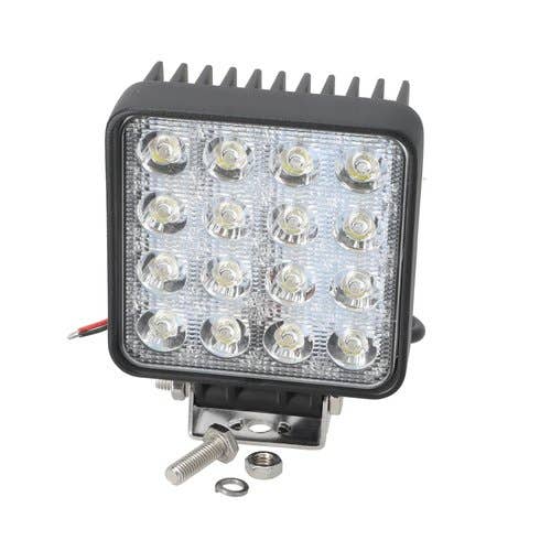 120117 | Red Rooster® LED Work Light - 48W | Square | Spot Beam |