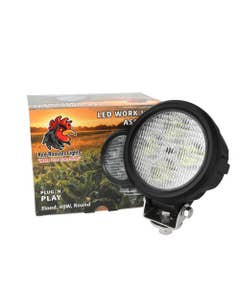 160725 | Red Rooster® LED Work Light Assembly- Round | Flood Beam |