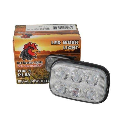 Red Rooster® LED Work Light Flood Beam fits New Holland C227 C238 L213 L215 L216 L221 84306271 fits Case SV280 SV300 TR270 TR310 TR320 TV380 84306268 Red Rooster® LED Work Light Flood Beam fits New Holland C227 C238 L213 L215 L216 L221 84306271 fits Case SV280 SV300 TR270 TR310 TR320 TV380 84306268