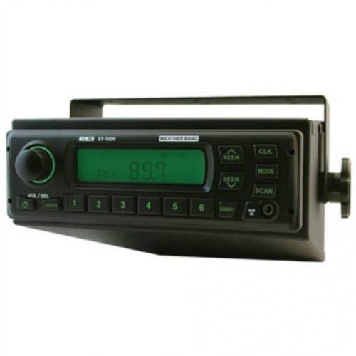 116767 | REI Radio ST-1050 | 12 Volt | AM/FM/WB/AUX | Single Speaker | Roof Mount |