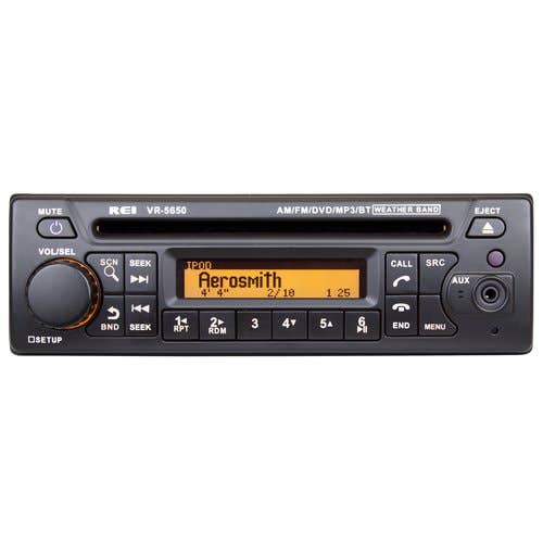 REI Radio VR5650 AM/FM/CD/MP3/WB/PA Stereo Bluetooth REI Radio VR5650 AM/FM/CD/MP3/WB/PA Stereo Bluetooth