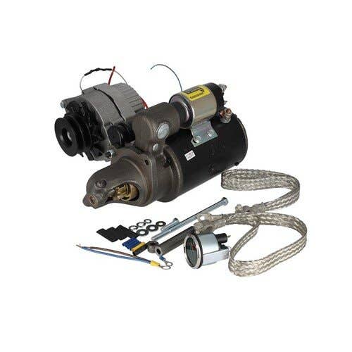 Remanufactured Alternator & Starter (Delco high torque) Conversion Kit - 24V to 12V fits John Deere 3010 3020 4010 4020 Remanufactured Alternator & Starter (Delco high torque) Conversion Kit - 24V to 12V fits John Deere 3010 3020 4010 4020