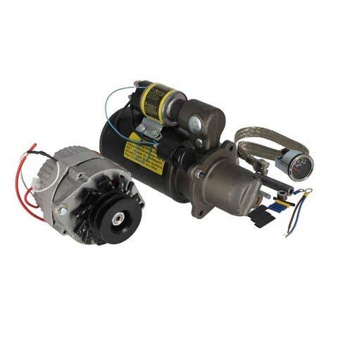 203384 | Alternator & Starter (Delco high torque) Conversion Kit - 24V to 12V | John Deere 3010 3020 4010 4020 |