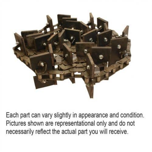 Used Return Grain Elevator Chain fits John Deere CTS 9400 9410 9450 9600 9610 9640 9650 9660 9680 9500 9510 9550 9560 AZ101791 AH131074 Used Return Grain Elevator Chain fits John Deere CTS 9400 9410 9450 9600 9610 9640 9650 9660 9680 9500 9510 9550 9560 AZ101791 AH131074