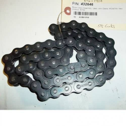 Used Roller Chain Assembly fits John Deere 570 575 MG46764 fits New Holland L451 L452 L454 L455 31 33 36 46764