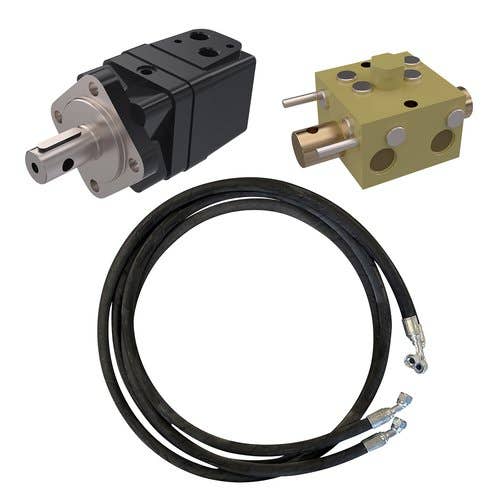 187142 | Romafa® 10" Auger Hydraulic Kit | Flexi-Coil 2850 3350 3450 3850 4350 | New Holland P1030 P1040 P1050 P1060 P1070 SC380 SC430 |
