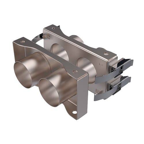 1007999 | Romafa® 2 Port Reversible Coupling Kit - 3" | John Deere N540F N560F P556 P576 1830 1870 1890 1895 |  | JAS0924A