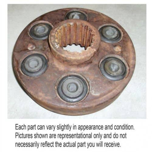 Used Rotor Drive Coupling Assembly fits Case IH 1640 1660 1670 1680 1688 2144 2166 2188 2344 2366 2377 2388 2577 2588 1345307C1