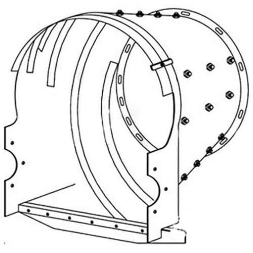 113057 | Rotor Transition Cone | Case IH 1680 1682 1688 2188 2388 2577 2588 | International | Farmall | IH 1480 1482 |  | 443123A1